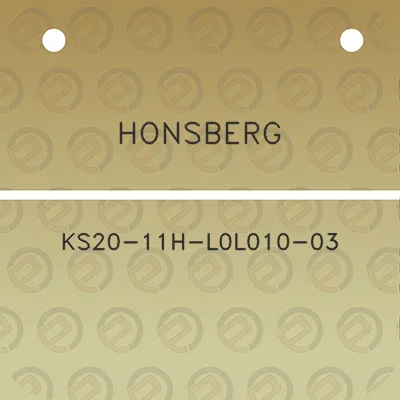 honsberg-ks20-11h-l0l010-03