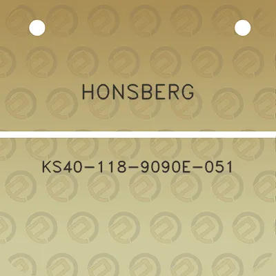 honsberg-ks40-118-9090e-051