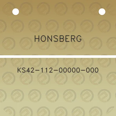 honsberg-ks42-112-00000-000