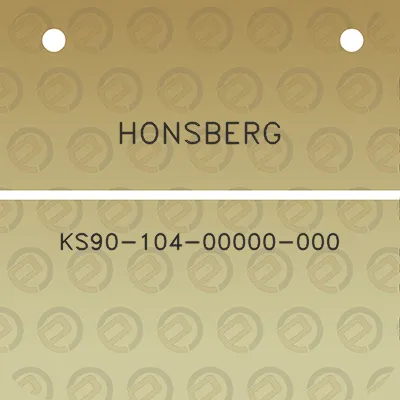 honsberg-ks90-104-00000-000