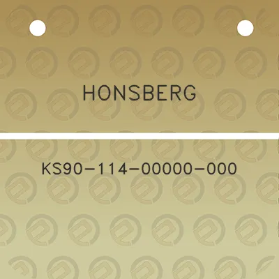 honsberg-ks90-114-00000-000