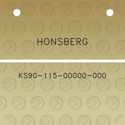 honsberg-ks90-115-00000-000