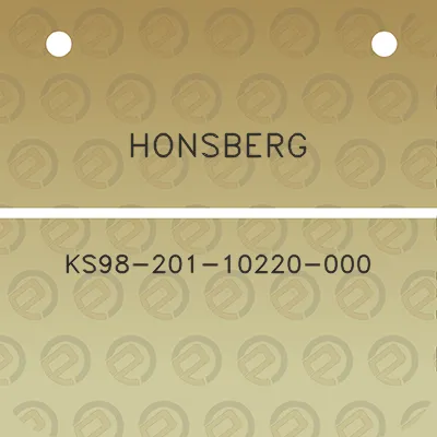 honsberg-ks98-201-10220-000