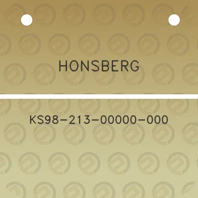 honsberg-ks98-213-00000-000