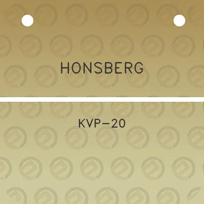 honsberg-kvp-20