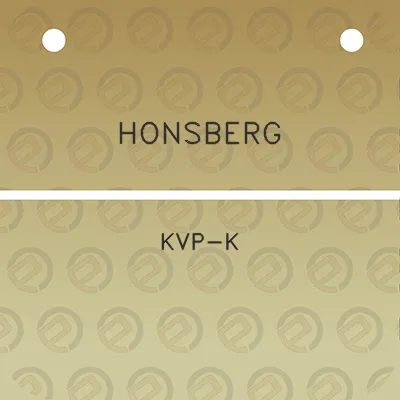 honsberg-kvp-k