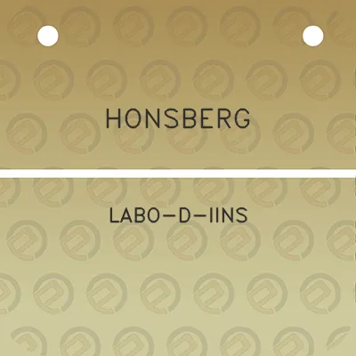 honsberg-labo-d-iins