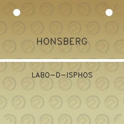 honsberg-labo-d-isphos