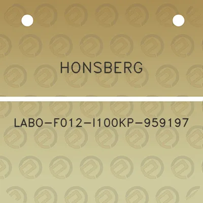 honsberg-labo-f012-i100kp-959197