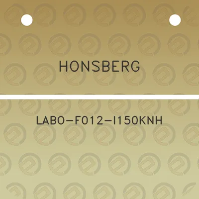 honsberg-labo-f012-i150knh