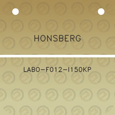 honsberg-labo-f012-i150kp