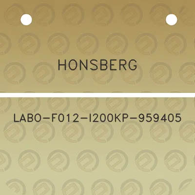 honsberg-labo-f012-i200kp-959405