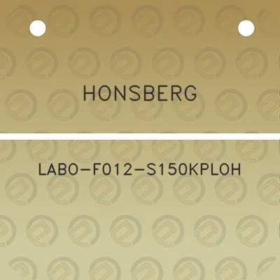 honsberg-labo-f012-s150kploh