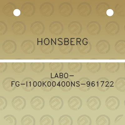 honsberg-labo-fg-i100k00400ns-961722