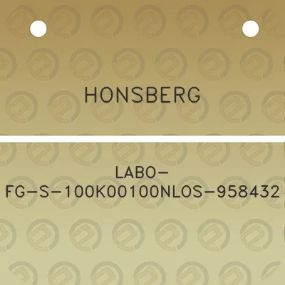 honsberg-labo-fg-s-100k00100nlos-958432