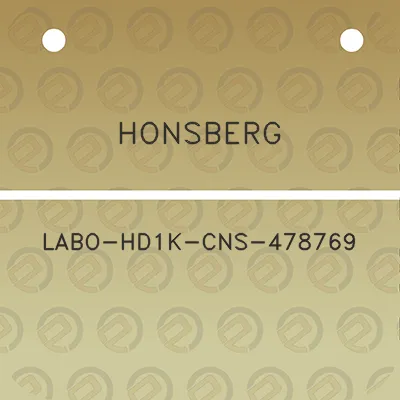 honsberg-labo-hd1k-cns-478769