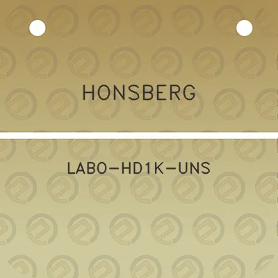 honsberg-labo-hd1k-uns