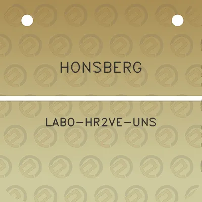 honsberg-labo-hr2ve-uns