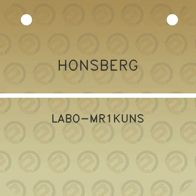 honsberg-labo-mr1kuns