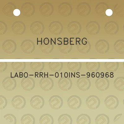 honsberg-labo-rrh-010ins-960968