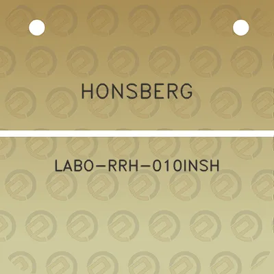 honsberg-labo-rrh-010insh