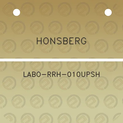 honsberg-labo-rrh-010upsh