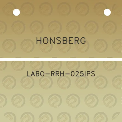 honsberg-labo-rrh-025ips