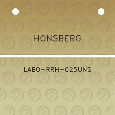 honsberg-labo-rrh-025uns