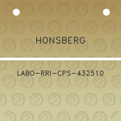 honsberg-labo-rri-cps-432510