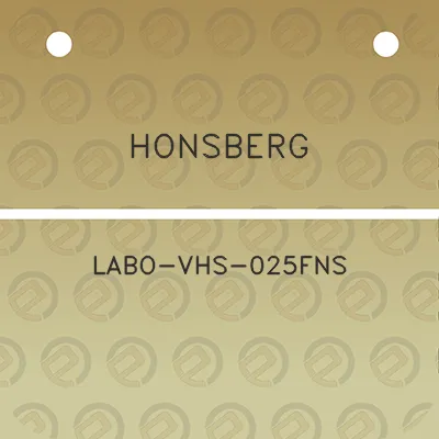 honsberg-labo-vhs-025fns