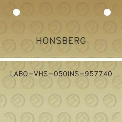 honsberg-labo-vhs-050ins-957740