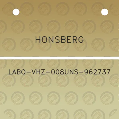 honsberg-labo-vhz-008uns-962737