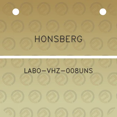 honsberg-labo-vhz-008uns