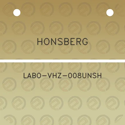 honsberg-labo-vhz-008unsh