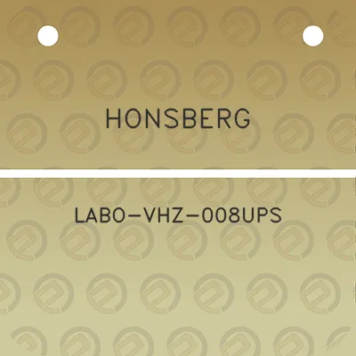 honsberg-labo-vhz-008ups