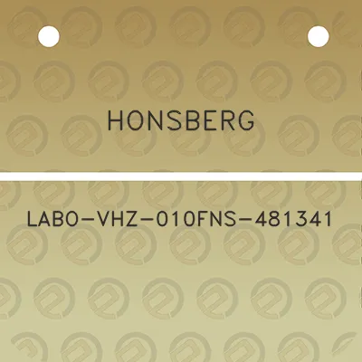 honsberg-labo-vhz-010fns-481341