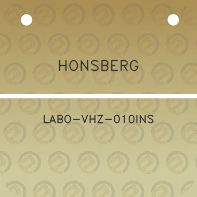 honsberg-labo-vhz-010ins