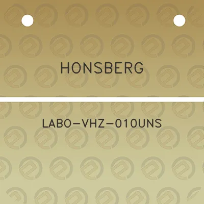 honsberg-labo-vhz-010uns