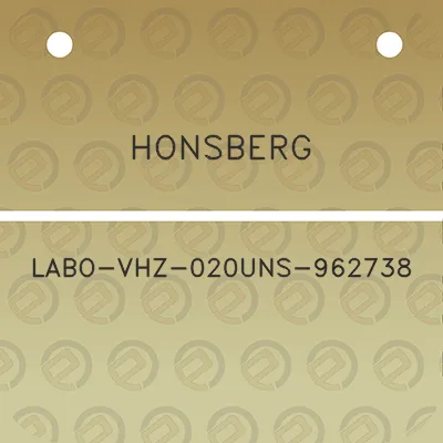 honsberg-labo-vhz-020uns-962738