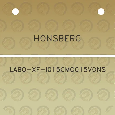 honsberg-labo-xf-i015gmq015vons