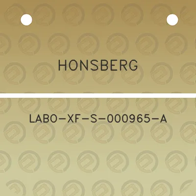 honsberg-labo-xf-s-000965-a