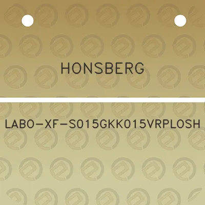 honsberg-labo-xf-s015gkk015vrplosh