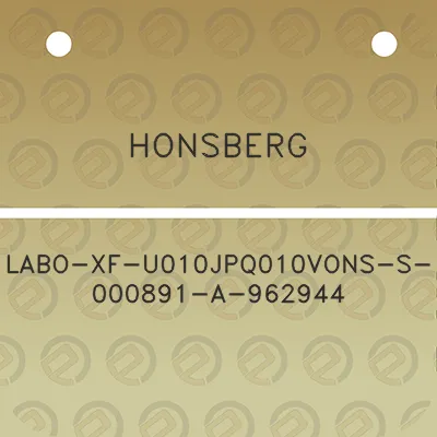 honsberg-labo-xf-u010jpq010vons-s-000891-a-962944