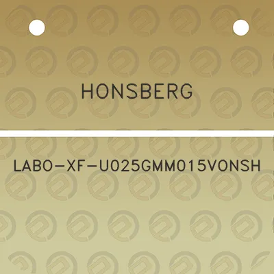 honsberg-labo-xf-u025gmm015vonsh