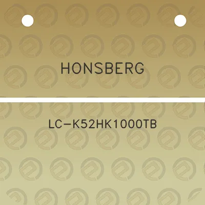 honsberg-lc-k52hk1000tb