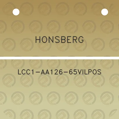 honsberg-lcc1-aa126-65vilpos