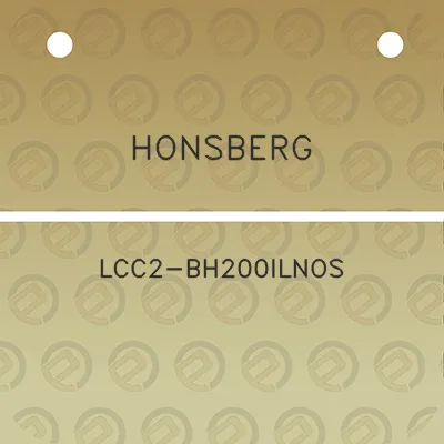 honsberg-lcc2-bh200ilnos