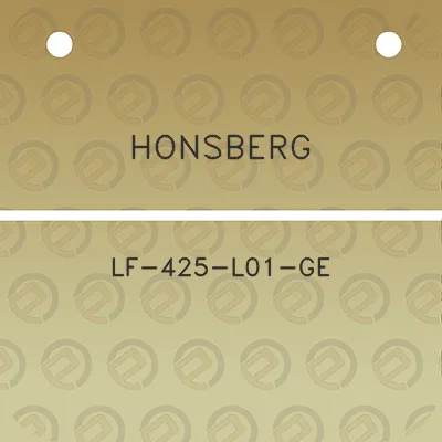 honsberg-lf-425-l01-ge