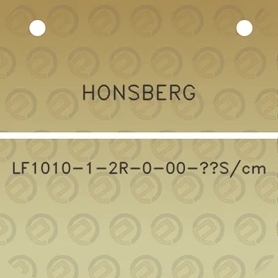 honsberg-lf1010-1-2r-0-00-scm