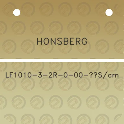 honsberg-lf1010-3-2r-0-00-scm